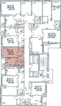 Москва, 1-но комнатная квартира, ул. Радиальная 6-я д.7, к 28/29, 3929000 руб.