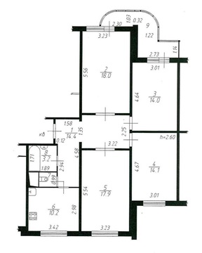 Подольск, 4-х комнатная квартира, бульвар 65-летия Победы д.14, 6250000 руб.