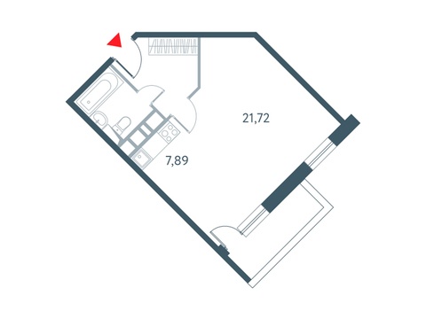 Москва, 1-но комнатная квартира, ул. Викторенко д.11С24, 11605348 руб.