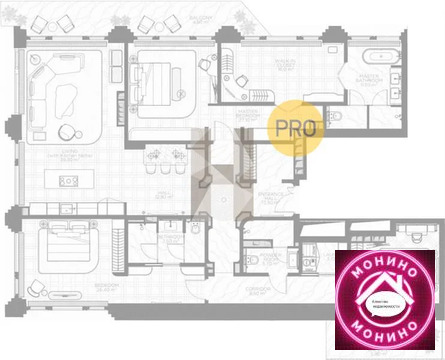 Москва, 4-х комнатная квартира, ул. Никольская д.д. 10/2, 921150000 руб.