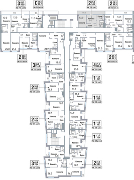 Москва, 2-х комнатная квартира, ул. Саморы Машела д.5, 7463340 руб.