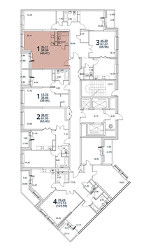 Москва, 1-но комнатная квартира, ул. Радиальная 6-я д.7, к 28/29, 4202100 руб.