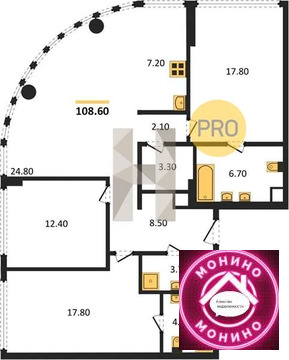 Москва, 3-х комнатная квартира, Кутузовский прд. д.д. 16, 110279532 руб.