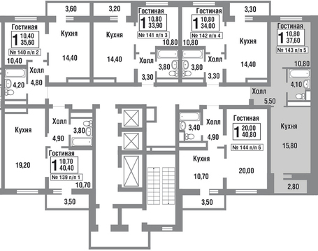 Балашиха, 1-но комнатная квартира, микрорайон Павлино д., 2953047 руб.