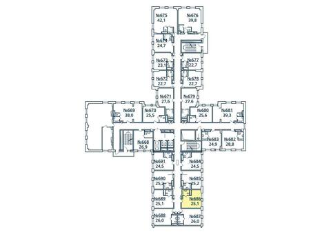 Москва, 1-но комнатная квартира, ул. Радиальная 6-я д.7, к 35, 2788133 руб.