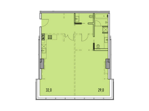 Москва, 2-х комнатная квартира, Багратионовский проезд д.1А, 25033085 руб.