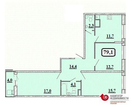 Красногорск, 3-х комнатная квартира, б-р Космонавтов д.д. 8, 6605243 руб.