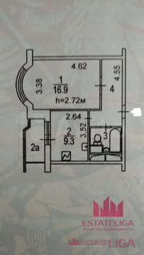 Москва, 1-но комнатная квартира, ул. Новаторов д.4к4, 11950000 руб.