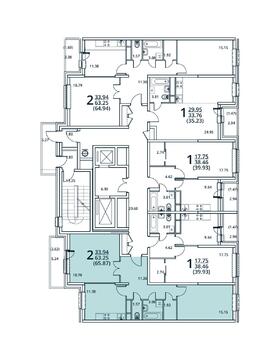 Москва, 2-х комнатная квартира, ул. Радиальная 6-я д.7, к 27, 5467210 руб.