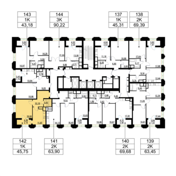 Москва, 1-но комнатная квартира, ул. Берзарина д.д. 28, корп. 3, 10259200 руб.