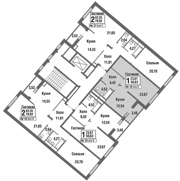 Москва, 1-но комнатная квартира, улица Татьянин Парк д., 6321155 руб.