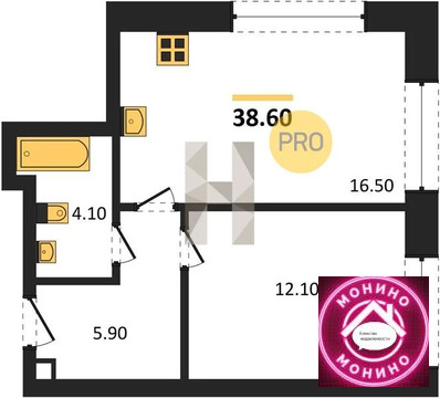 Москва, 1-но комнатная квартира, ул. Автозаводская д.д. 23/436, 20454371 руб.