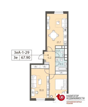 Москва, 2-х комнатная квартира, ул. Пулковская д.д.2, 28587000 руб.