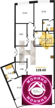 Москва, 3-х комнатная квартира, ул. Нижние Мневники д., 114068200 руб.