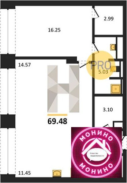 Москва, 1-но комнатная квартира, ул. Садовая-Сухаревская д.д. 14 стр. 1, 139140648 руб.