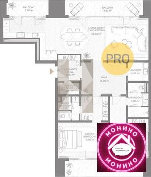 Москва, 2-х комнатная квартира, Большой Черкасский пер. д.д. 4, 877800000 руб.
