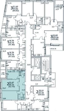 Москва, 2-х комнатная квартира, ул. Радиальная 6-я д.7, к 30, 5154300 руб.