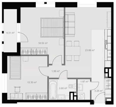 Москва, 2-х комнатная квартира, Головинское ш. д.5, 12839000 руб.