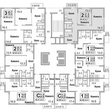 Москва, 2-х комнатная квартира, ул. Бибиревская д.4, 5894433 руб.