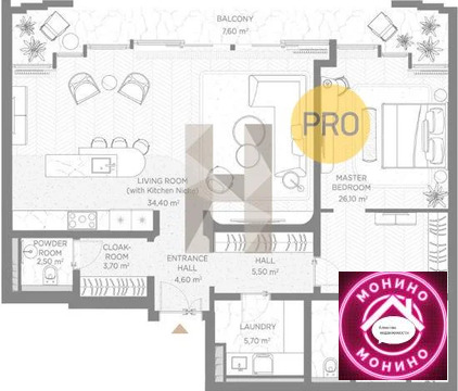 Москва, 1-но комнатная квартира, Большой Черкасский пер. д.д. 4, 334280000 руб.