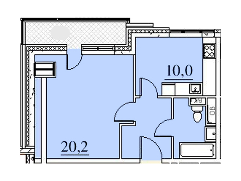 Москва, 1-но комнатная квартира, ул. Автозаводская д.23стр120, 6742421 руб.