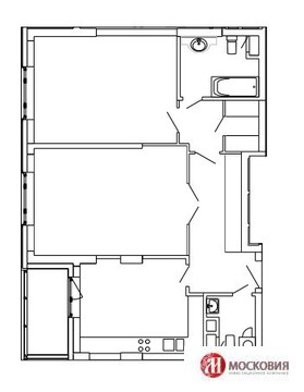 Москва, 2-х комнатная квартира, Измайловская пл. д.9 к1, 28652000 руб.