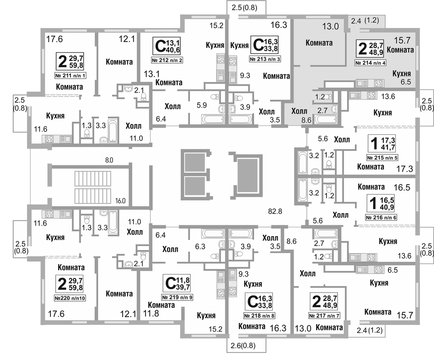 Москва, 2-х комнатная квартира, ул. Бибиревская д.4, 5682473 руб.