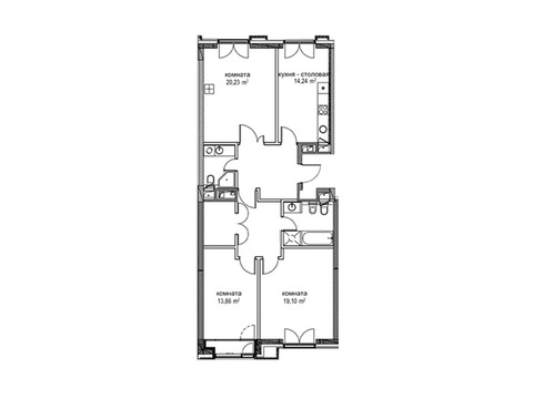 Москва, 3-х комнатная квартира, ул. Автозаводская д.Вл23, 29004136 руб.