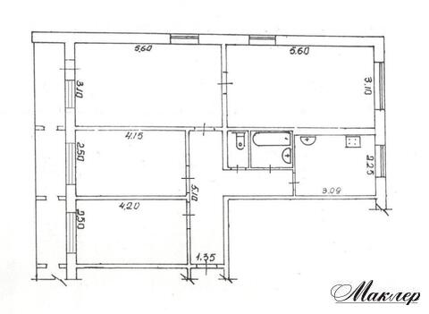 Электросталь, 4-х комнатная квартира, ул. Победы д.14 к1, 4400000 руб.