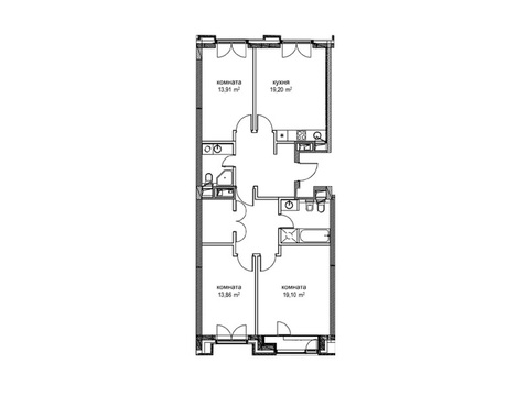 Москва, 3-х комнатная квартира, ул. Автозаводская д.Вл23, 25079861 руб.