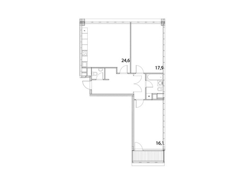 Москва, 2-х комнатная квартира, ул. Автозаводская д.Вл23, 23027122 руб.