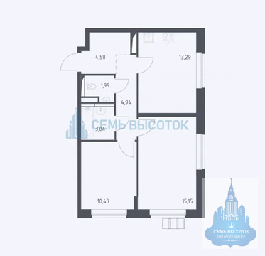 Москва, 3-х комнатная квартира, Алхимовская ул. д.1, к 1, 9650000 руб.