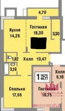 Москва, 2-х комнатная квартира, улица Татьянин Парк д.12к3, 24999999 руб.