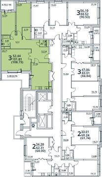 Москва, 3-х комнатная квартира, ул. Радиальная 6-я д.7, к 28/29, 7000000 руб.