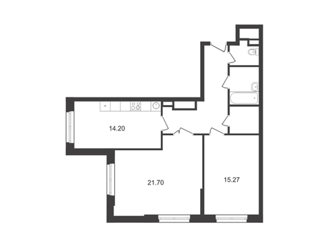 Химки, 2-х комнатная квартира, ул. 9 Мая д.11А, 6400056 руб.