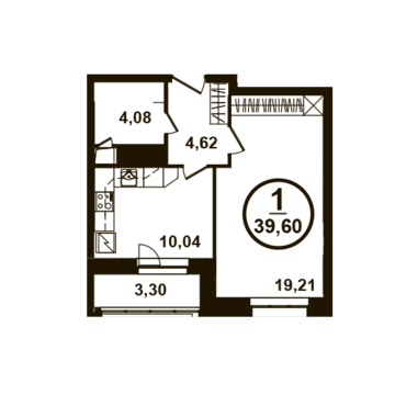 Москва, 1-но комнатная квартира, ул. Петра Алексеева д.12а корп.1, 7475625 руб.