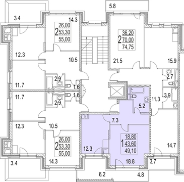 Павловская Слобода, 1-но комнатная квартира, ул. Красная  д.9 д., 5042570 руб.