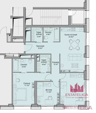 Москва, 4-х комнатная квартира, Багратионовский проезд д.5Ак1, 42900000 руб.