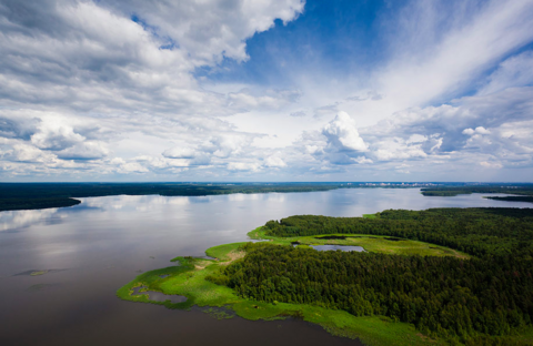 Продается земельный участок в черте г. Пушкино на берегу Учинского вод, 6800000 руб.