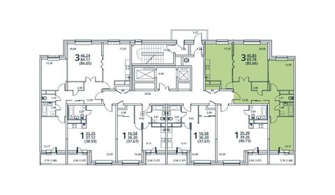 Москва, 3-х комнатная квартира, ул. Радиальная 6-я д.7, 8137700 руб.