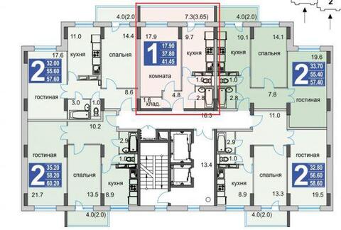 Раменское, 1-но комнатная квартира, ул. Молодежная д.д.27, 3300000 руб.