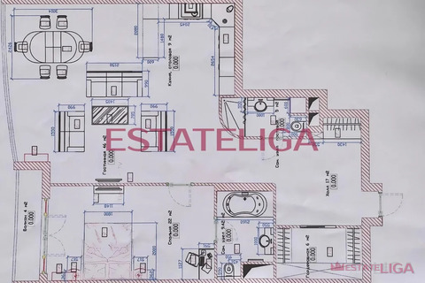 Москва, 2-х комнатная квартира, ул. Нежинская д.1к2, 70000000 руб.