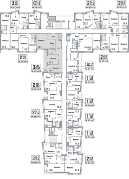 Москва, 3-х комнатная квартира, ул. Саморы Машела д.5, 15024429 руб.