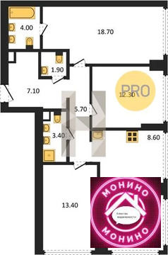 Москва, 3-х комнатная квартира, Кутузовский прд. д.д. 16, 92494554 руб.