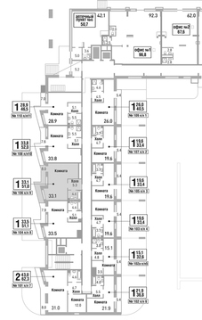 Москва, 1-но комнатная квартира, ул. Саморы Машела д.5, 7586250 руб.