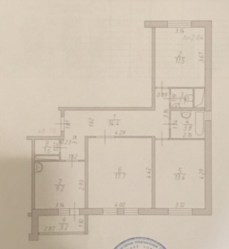 Подольск, 3-х комнатная квартира, ул. Академика Доллежаля д.35, 4890000 руб.