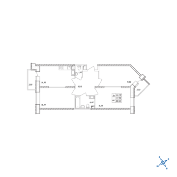 Люберцы, 3-х комнатная квартира, ул. Барыкина д., 6420869 руб.