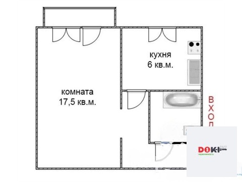 Егорьевск, 1-но комнатная квартира, 2-й мкр. д.22, 1200000 руб.