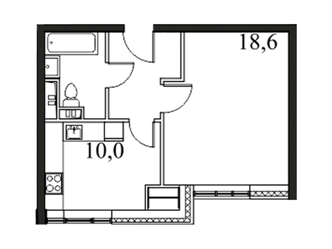 Москва, 1-но комнатная квартира, ул. Автозаводская д.23стр120, 5855000 руб.