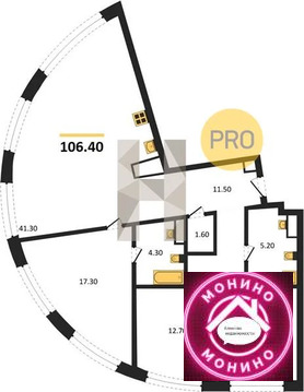 Москва, 3-х комнатная квартира, ул. Нижние Мневники д.д. 7, 75544000 руб.